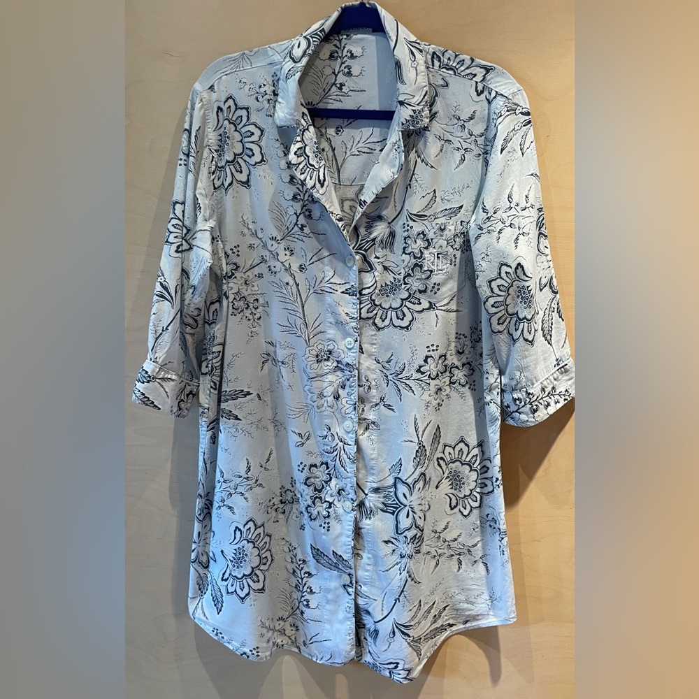 Ralph Lauren Large Cotton Short Nightie.